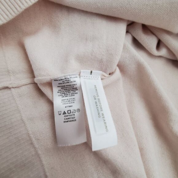 Loft Pink Ruffled Sleeve Sweater - Picture 8 of 8